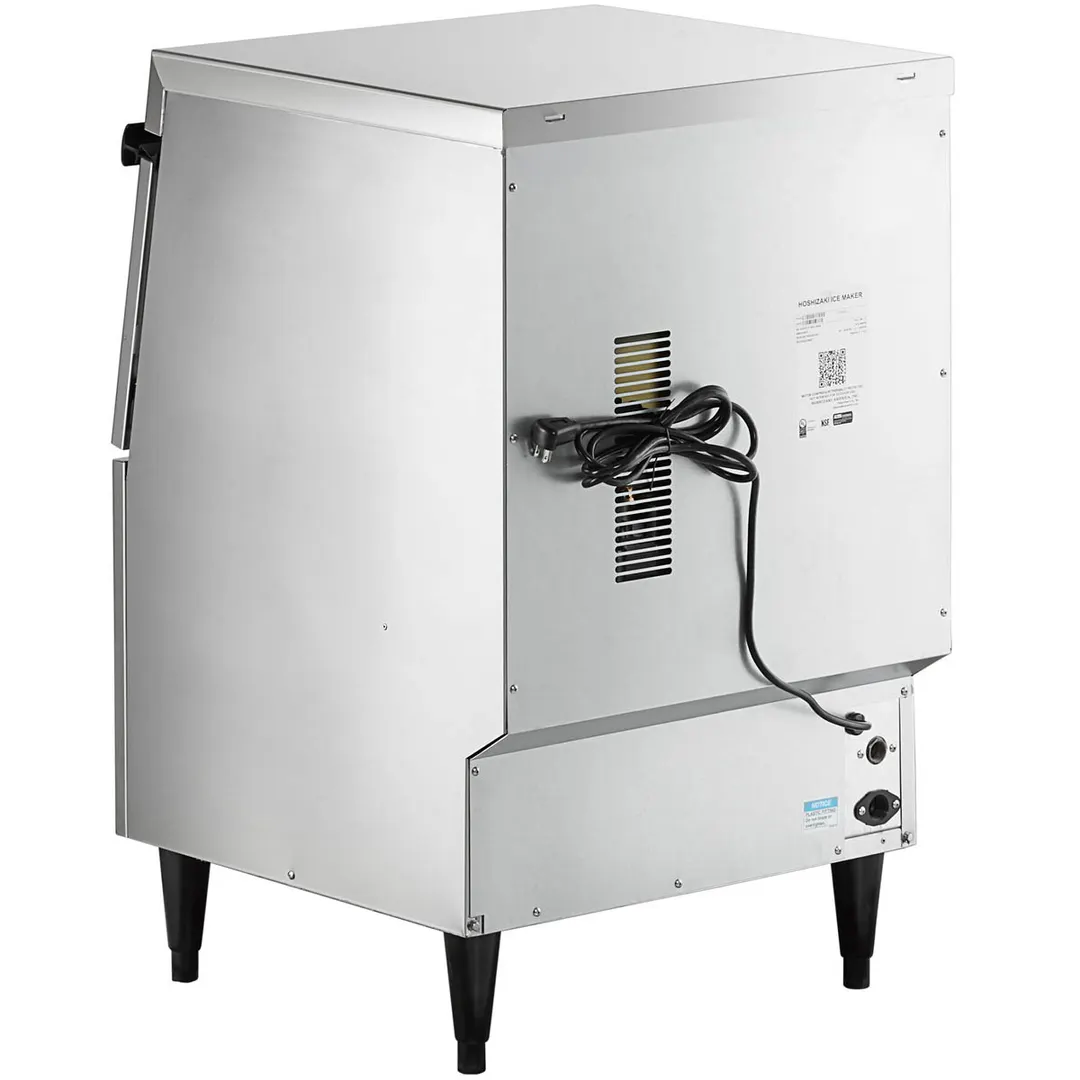 Hoshizaki F-330BAJ-C 24" Air Cooled Nugget 288 lb Undercounter Ice Machine with 80 lb Bin