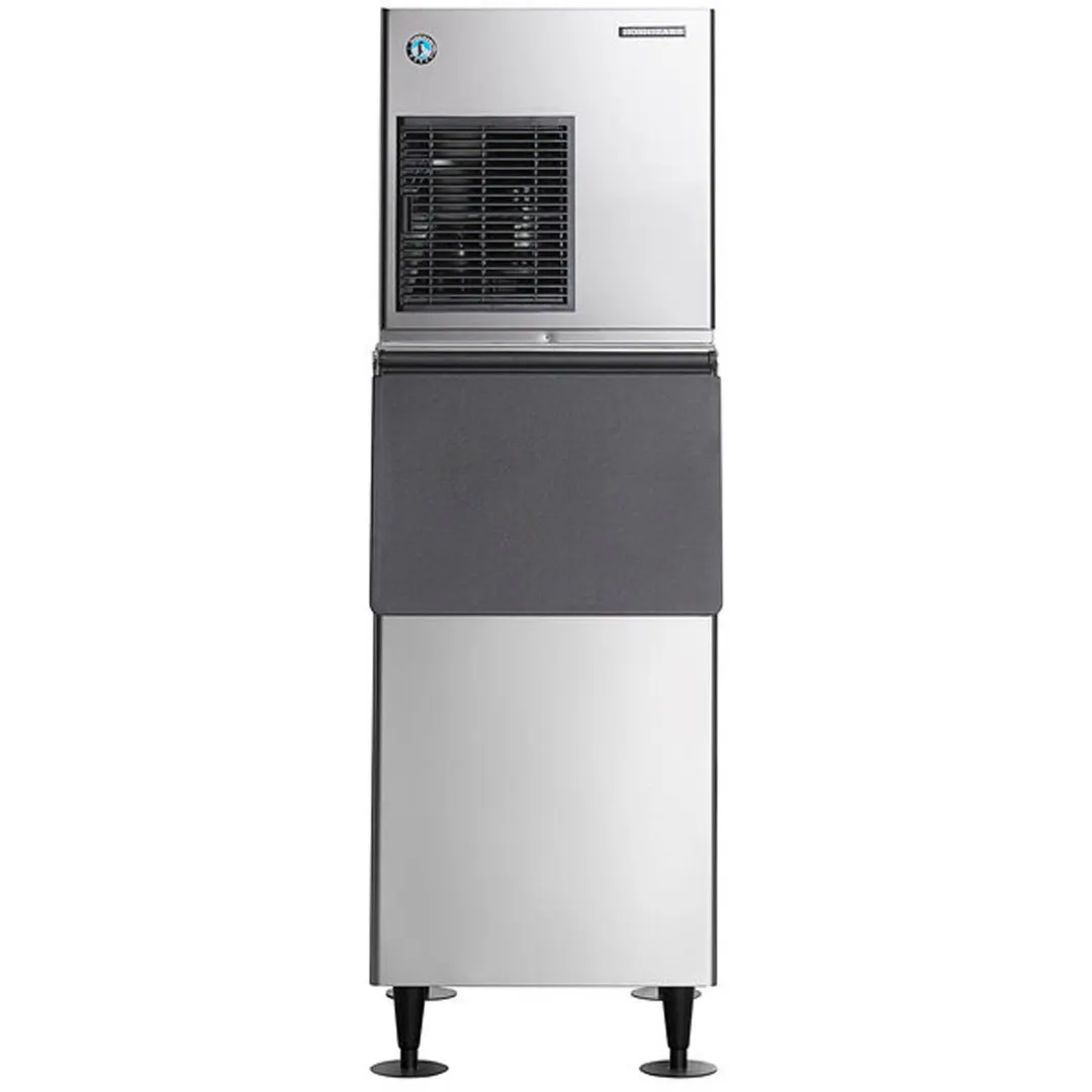 Hoshizaki F-450MAJ-C/B-300SF Air Cooled Nugget 412 lb Ice Machine with Bin, 300 lb Storage