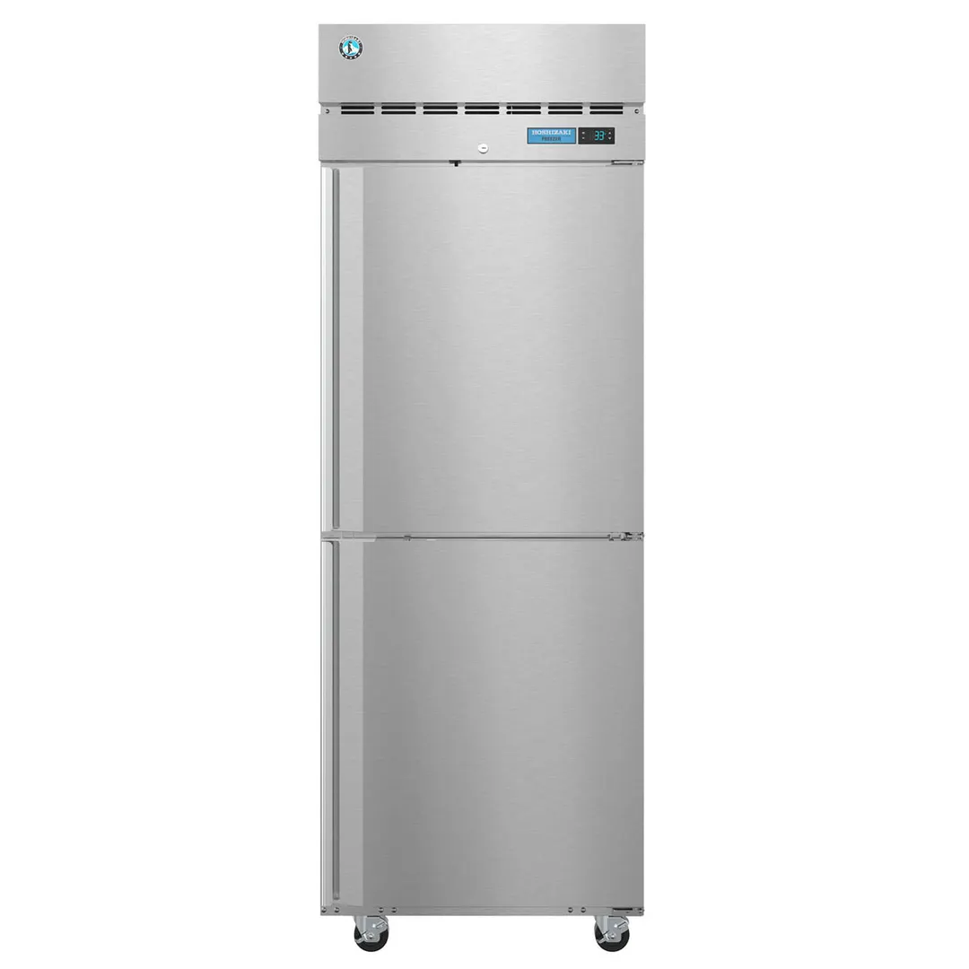 Hoshizaki F1A-HS 27" One Section Reach-In Freezer w/ Right Hinged Half Solid Doors, Stainless Steel, 23 cu. ft.