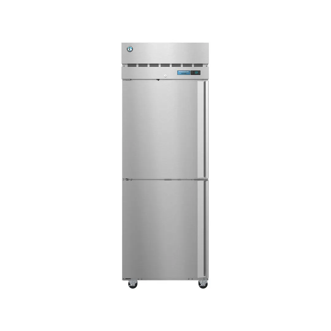 Hoshizaki F1A-HSL 27" One Section Reach-In Freezer w/ Left Hinged Half Solid Doors, Stainless Steel, 23 cu. ft.