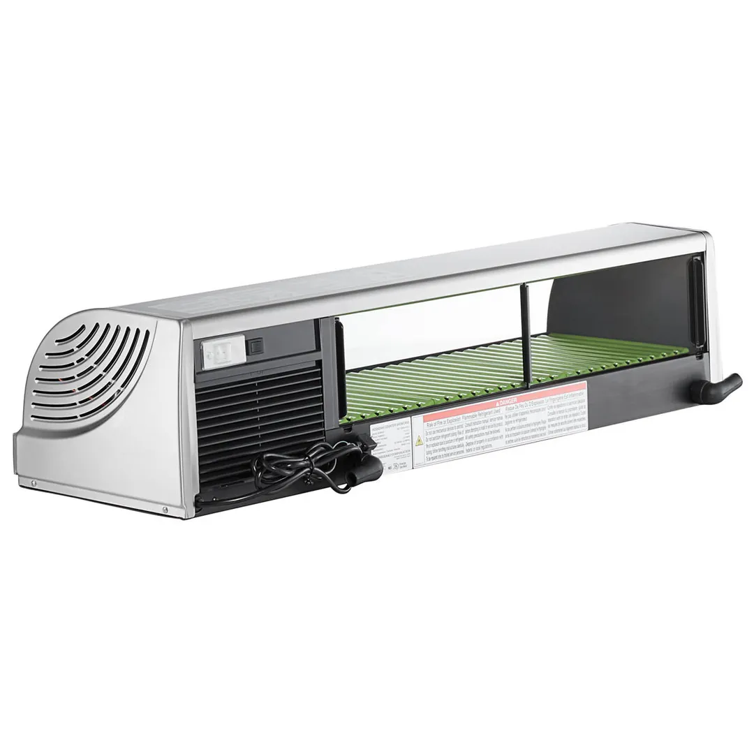 Hoshizaki HNC-120BA-R-SLH 47" Countertop Refrigerated Sushi Display Case, Right Compressor