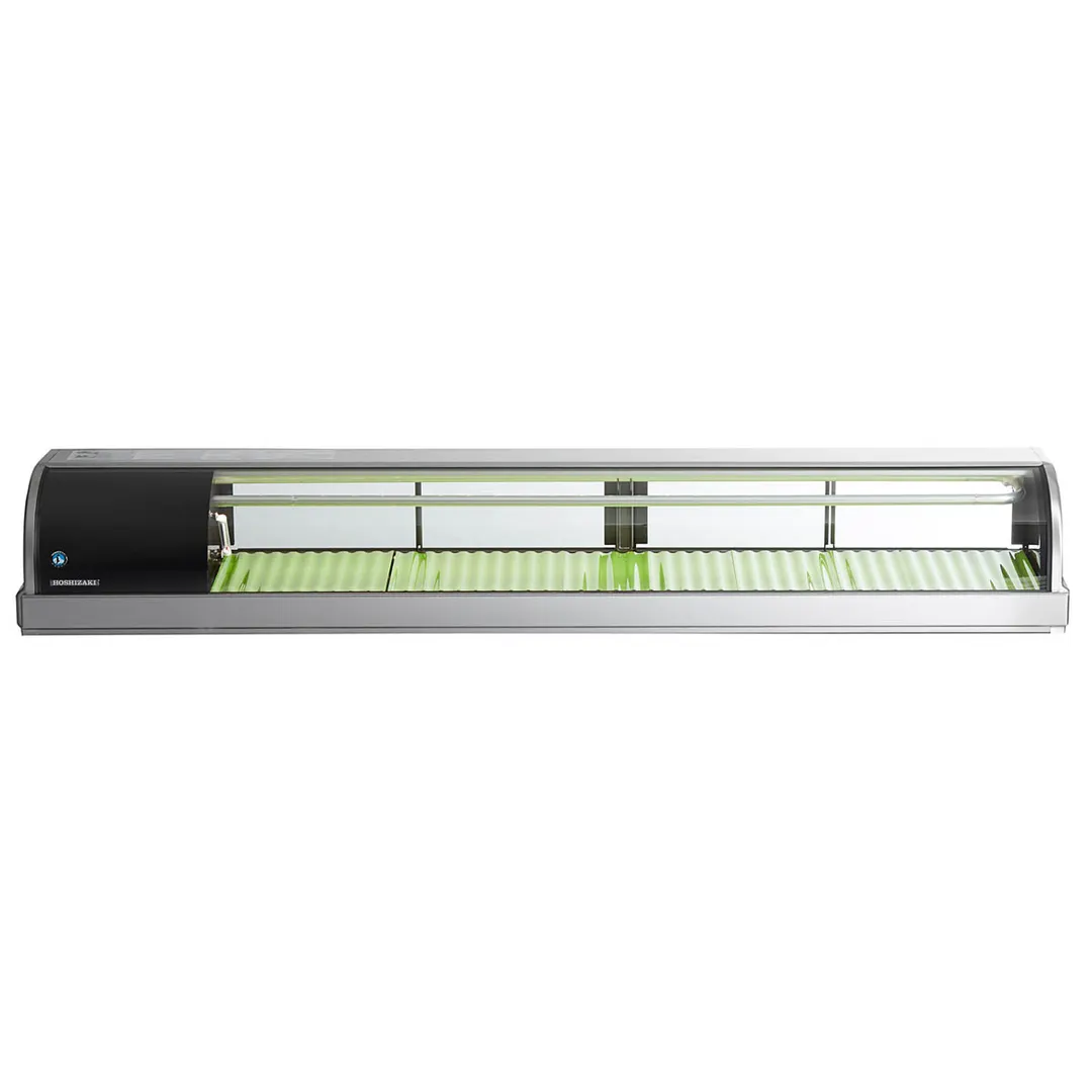 Hoshizaki HNC-180BA-L-SLH 71" Countertop Refrigerated Sushi Display Case, Left Compressor
