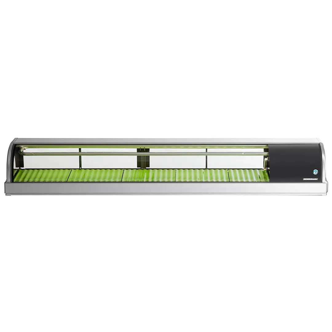 Hoshizaki HNC-180BA-R-SLH 71" Countertop Refrigerated Sushi Display Case, Right Compressor