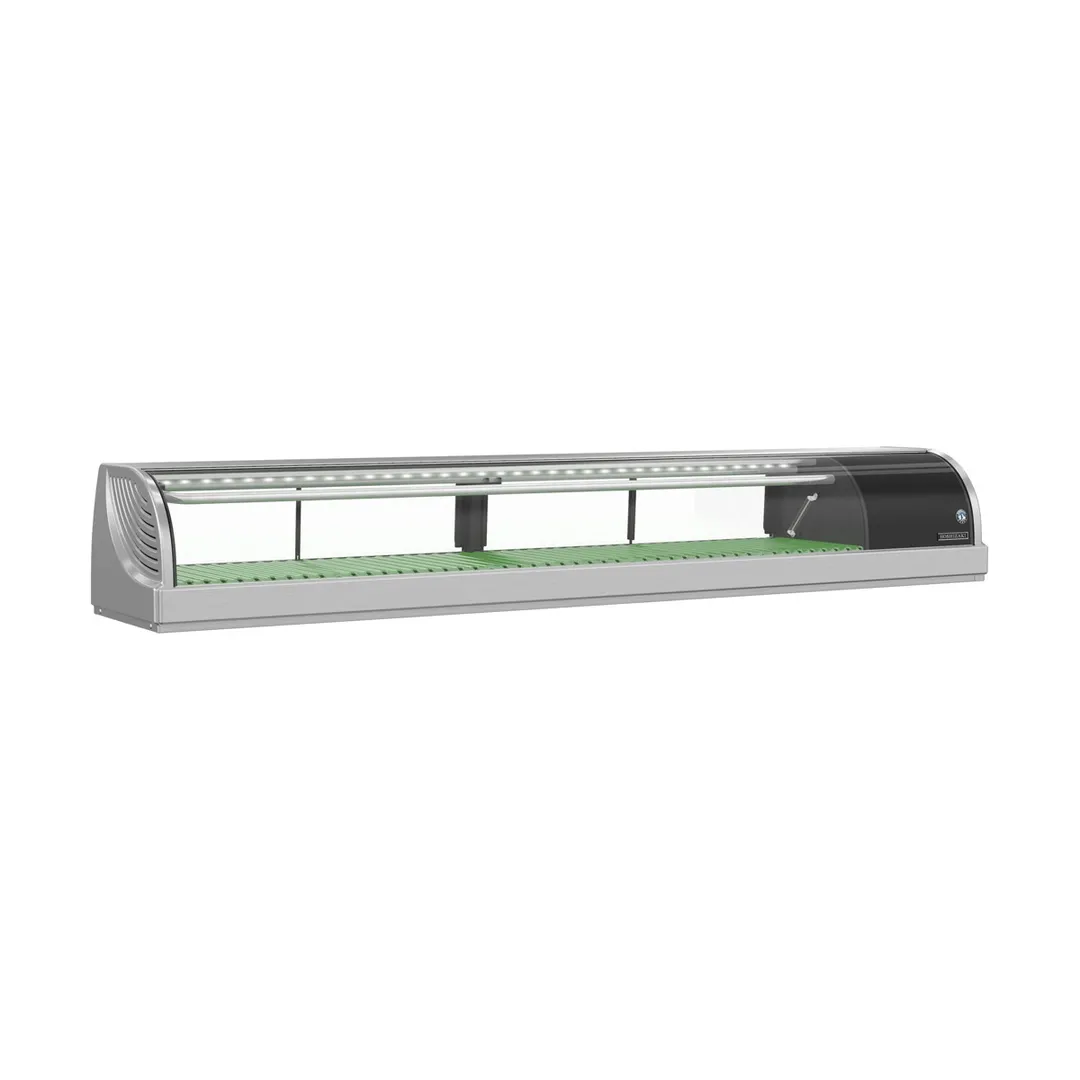 Hoshizaki HNC-180BA-R-SLH 71" Countertop Refrigerated Sushi Display Case, Right Compressor