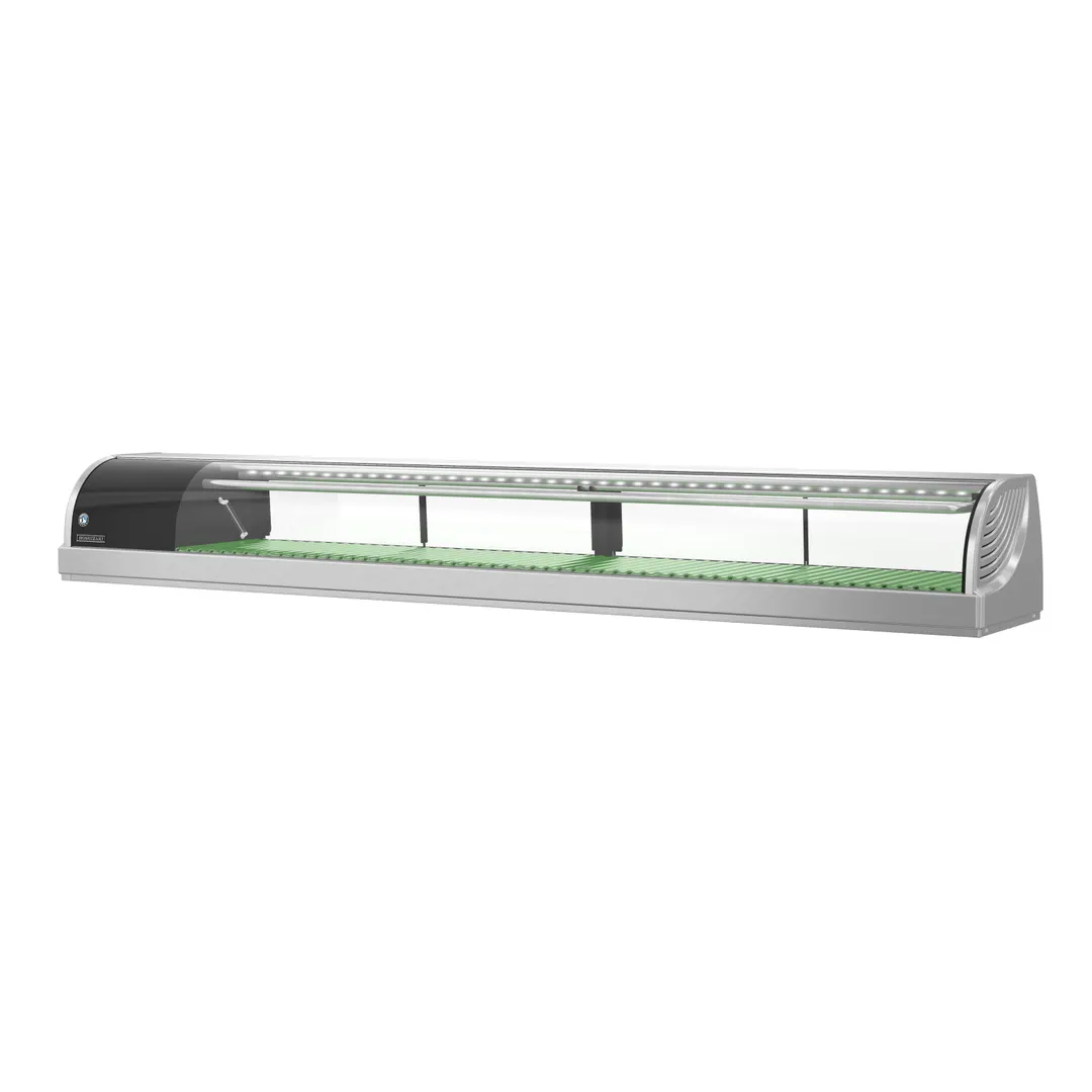 Hoshizaki HNC-210BA-R-SLH 83" Countertop Refrigerated Sushi Display Case, Right Compressor