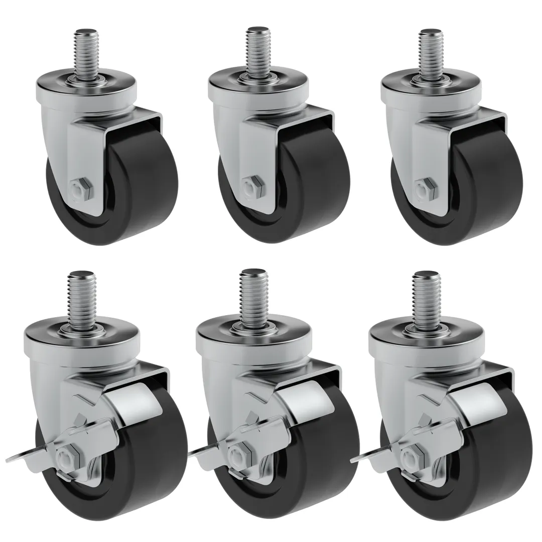 Hoshizaki HS-3547 Casters, 4", (Set of 6) (3 with Brakes)