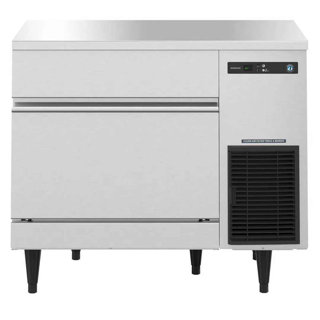 Hoshizaki IM-200BAC 40" Air Cooled Full Cube 188 lb Undercounter Ice Machine with 75 lb Bin