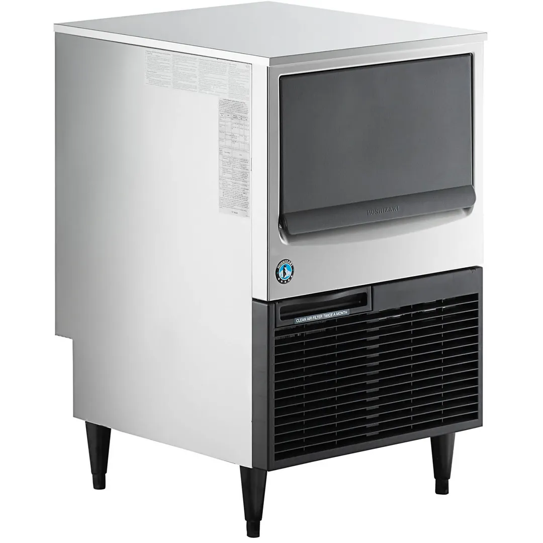 Hoshizaki KM-116BAJ 24" Air Cooled Crescent 125 lb Undercounter Ice Machine with 53 lb Bin