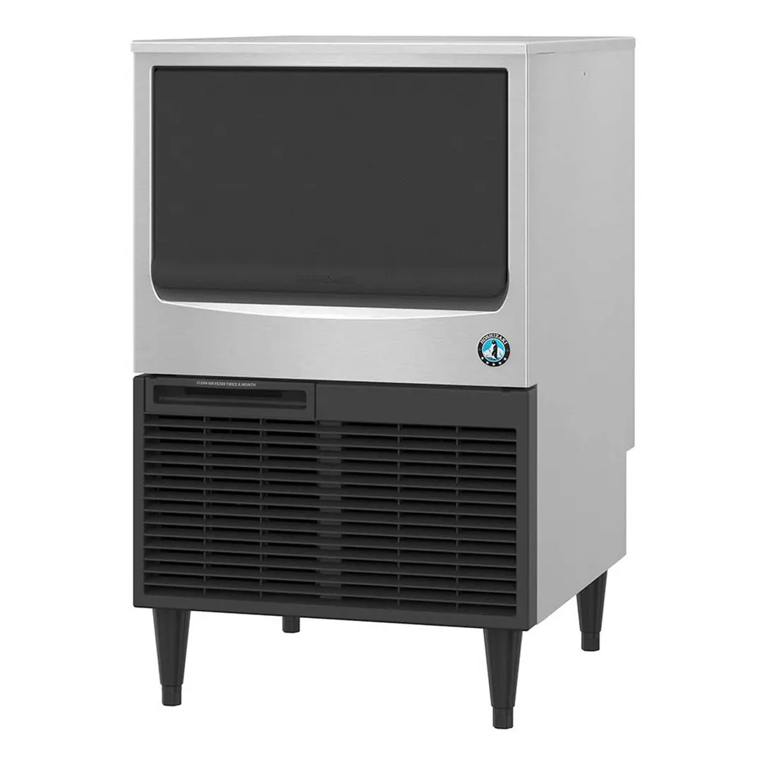 Hoshizaki KM-116BAJ 24" Air Cooled Crescent 125 lb Undercounter Ice Machine with 53 lb Bin