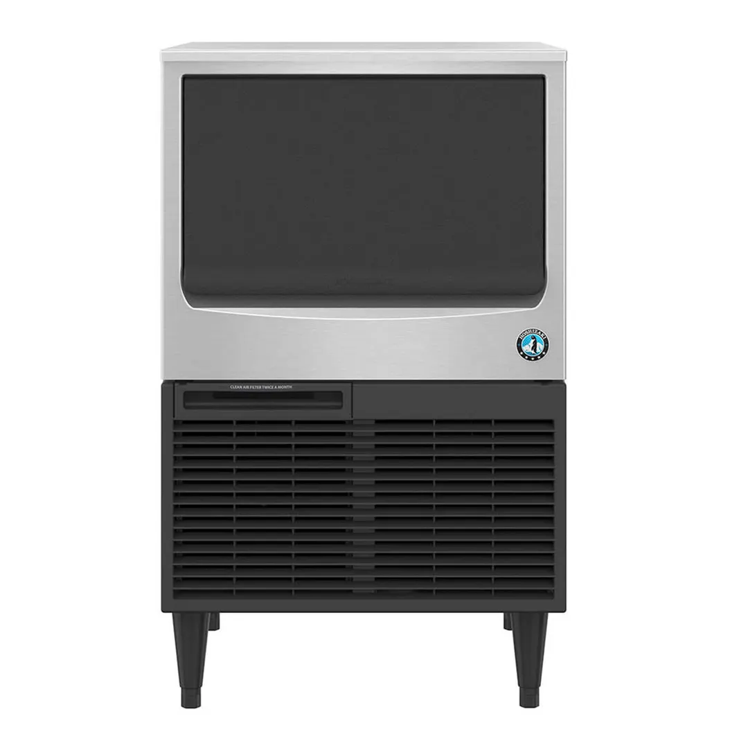 Hoshizaki KM-116BAJ 24" Air Cooled Crescent 125 lb Undercounter Ice Machine with 53 lb Bin