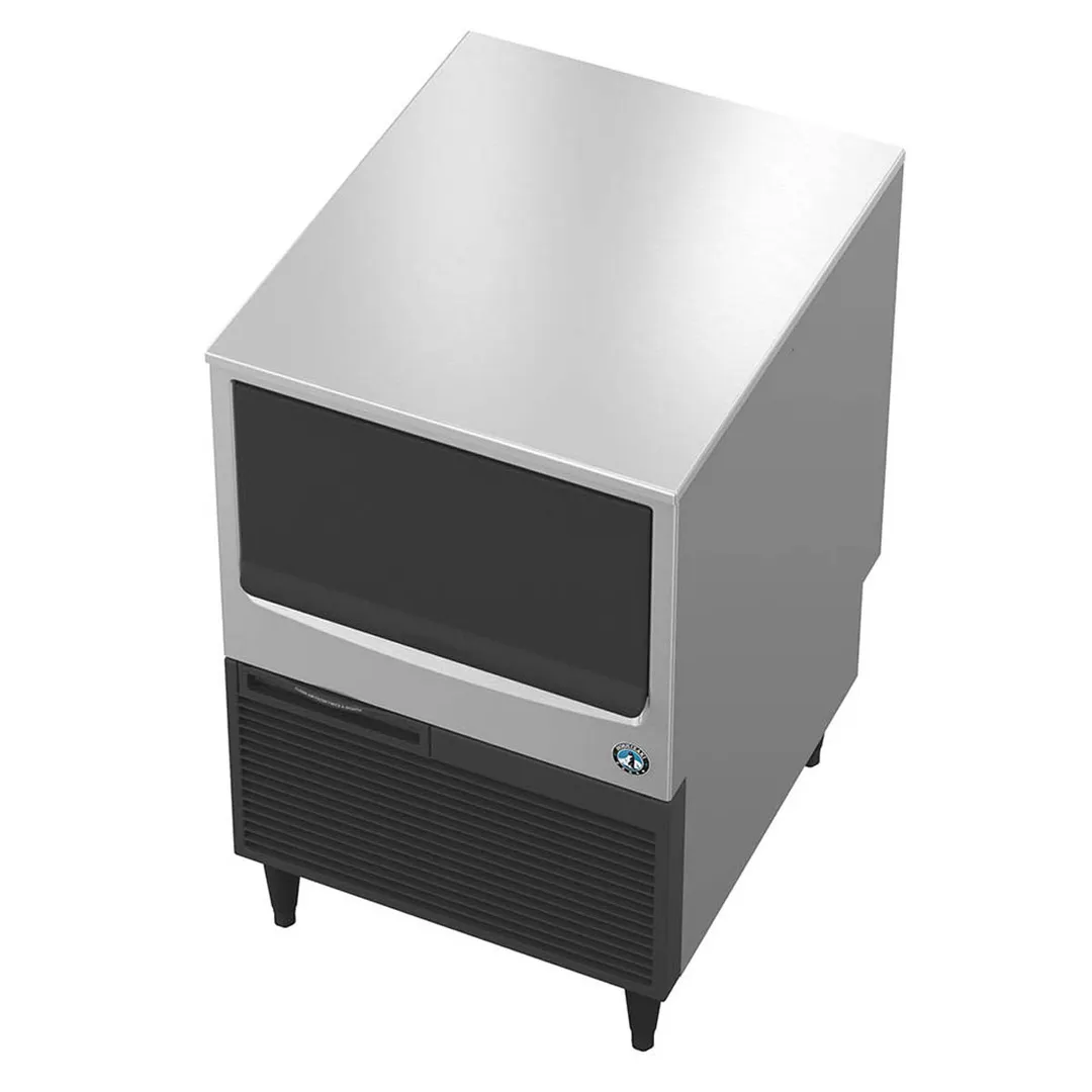 Hoshizaki KM-116BAJ 24" Air Cooled Crescent 125 lb Undercounter Ice Machine with 53 lb Bin