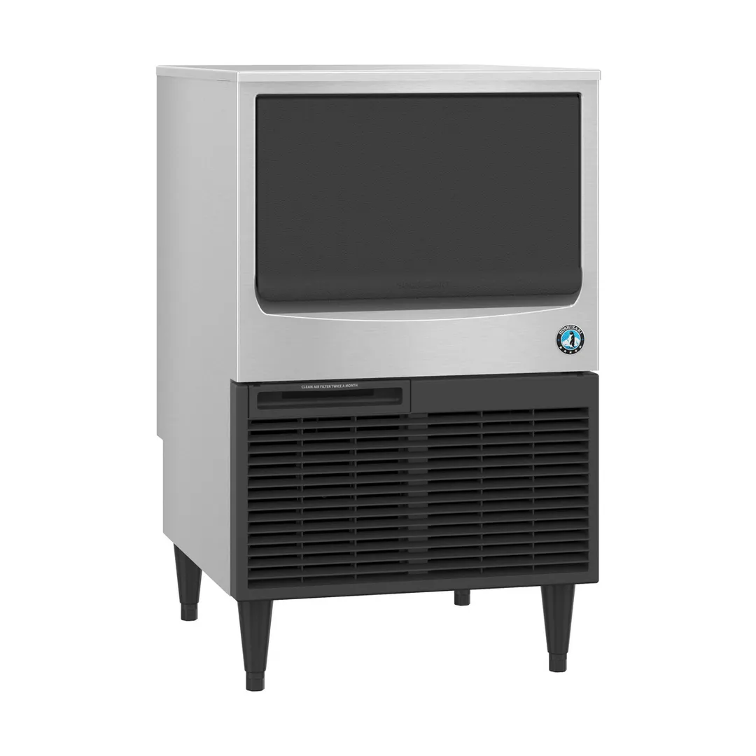 Hoshizaki KM-116BAJ 24" Air Cooled Crescent 125 lb Undercounter Ice Machine with 53 lb Bin