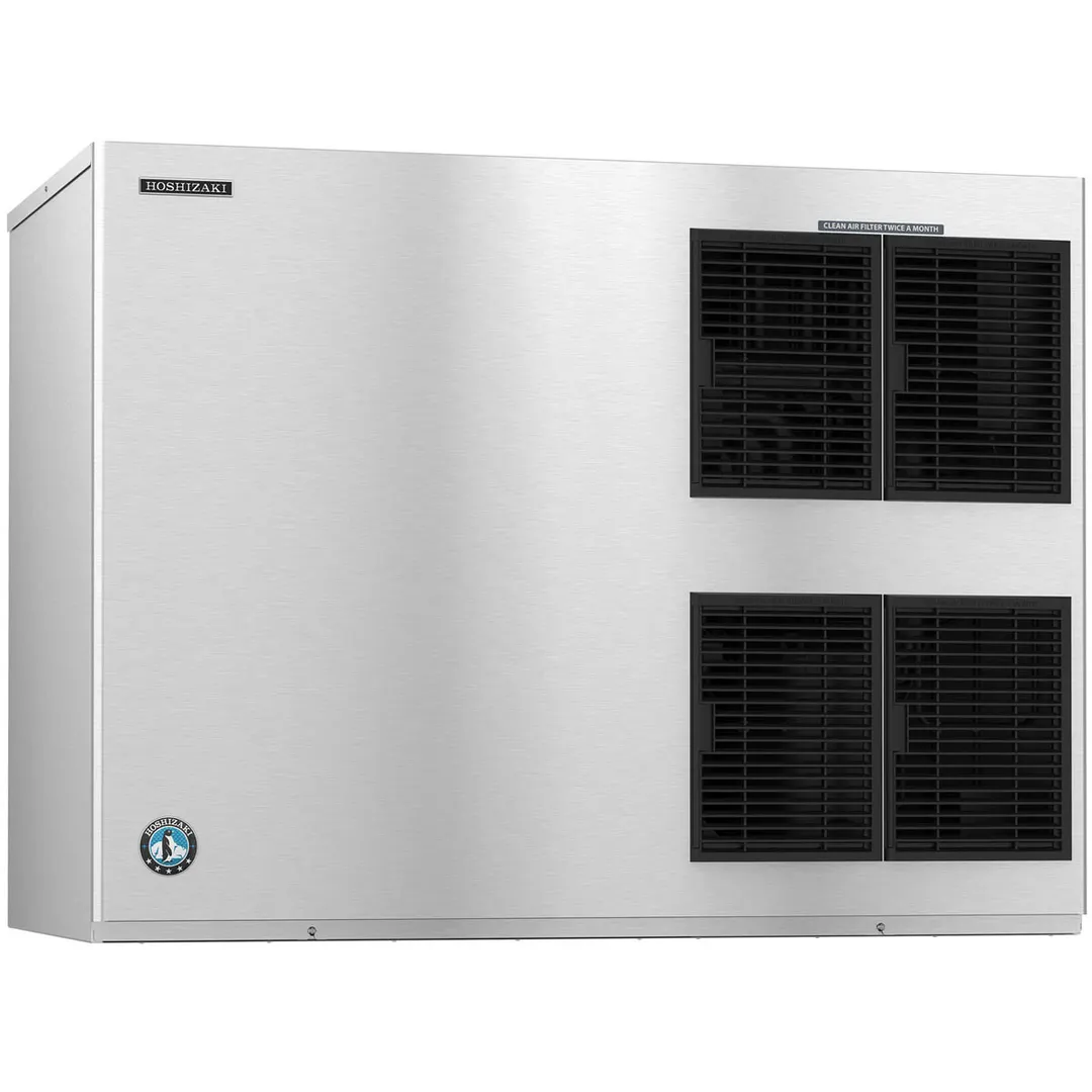 Hoshizaki KM-1900SAJ3/B-1500SS Air Cooled Crescent 1865 lb Ice Machine with Bin, 1500 lb Storage