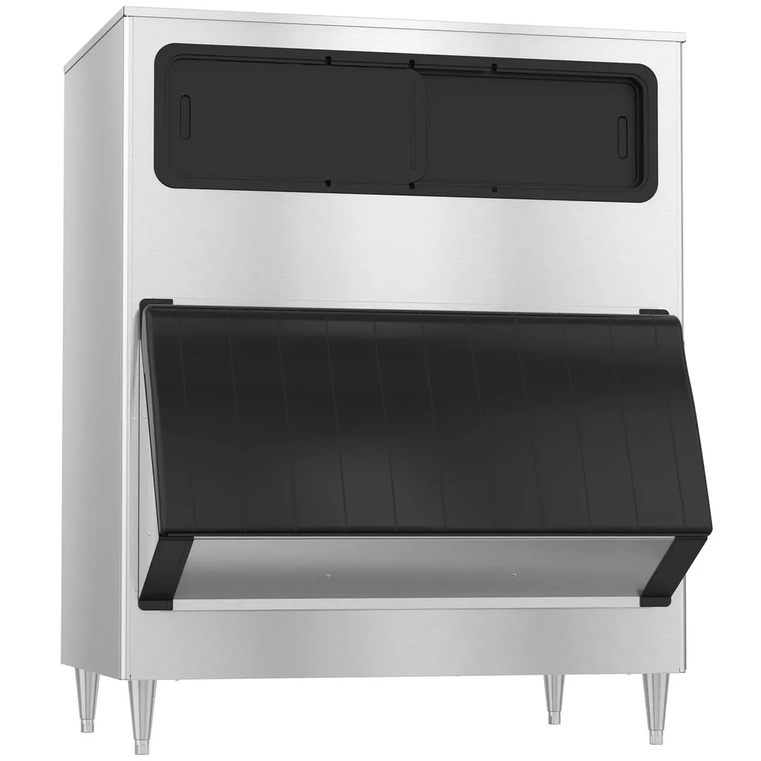 Hoshizaki KM-1900SWJ3/B-1150SS Water Cooled Crescent 1880 lb Ice Machine with Bin, 1148 lb Storage