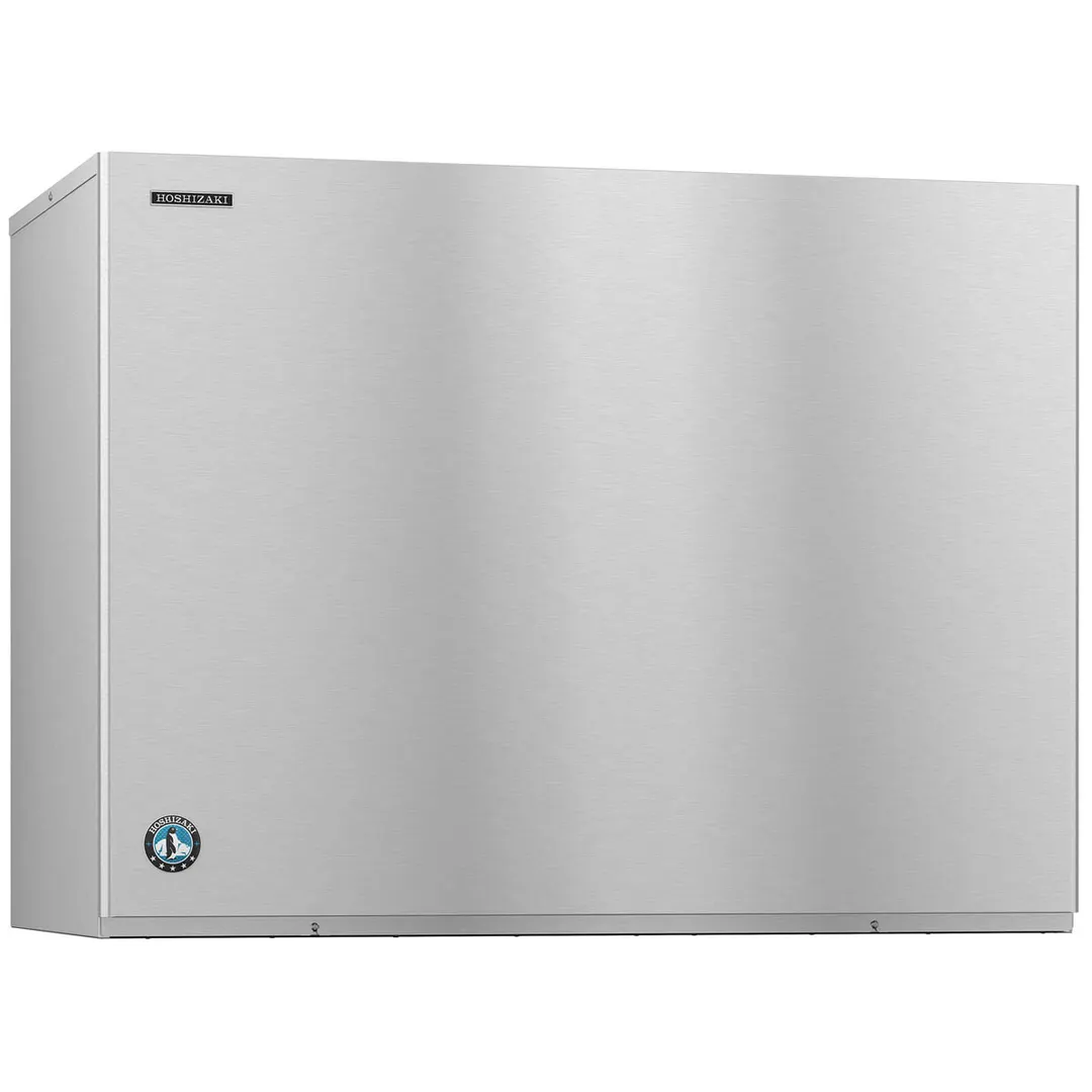 Hoshizaki KM-1900SWJ/B-1500SS Water Cooled Crescent 1880 lb Ice Machine with Bin, 1500 lb Storage