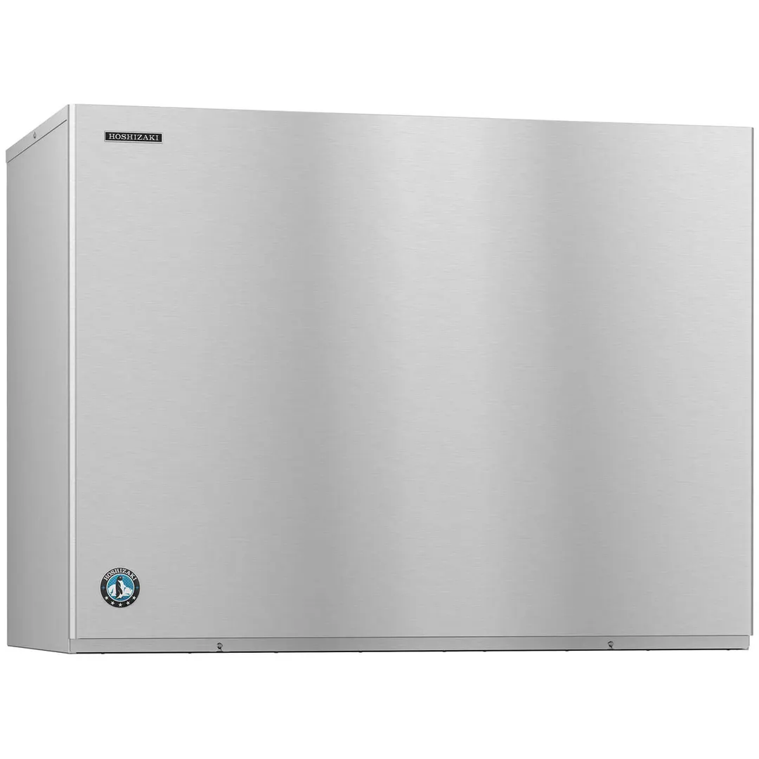 Hoshizaki KM-2600SWJ3/B-1300SS Water Cooled Crescent 2482 lb Ice Machine with Bin, 1304 lb Storage