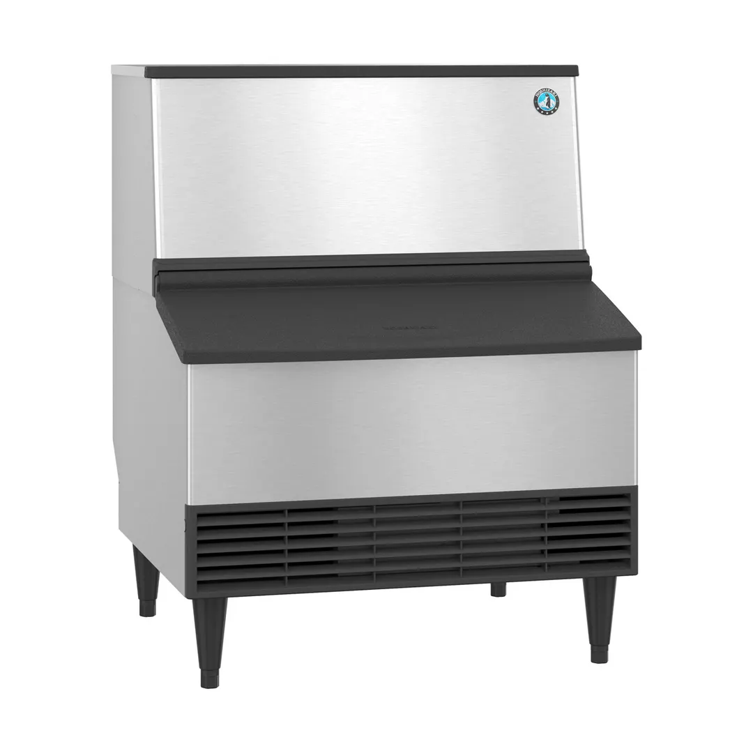 Hoshizaki KM-301BWJ 30" Water Cooled Crescent 285 lb Undercounter Ice Machine with 100 lb Bin, ADA