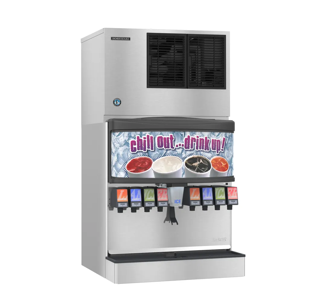 Hoshizaki KMD-705MAJ Cube Ice Maker, 30" Air-Cooled, 721 lb/24h Cubes, Stainless Steel, 115V, NSF/UL