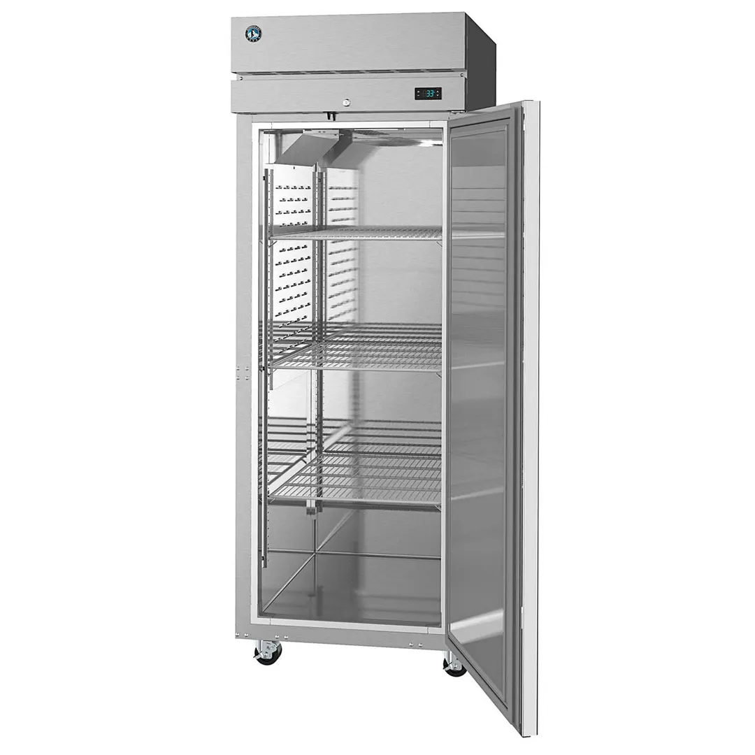 Hoshizaki R1A-FS 27" 1-Section Reach-In Refrigerator w/ Right Hinged Solid Door, All Stainless Steel, 23 cu. ft.