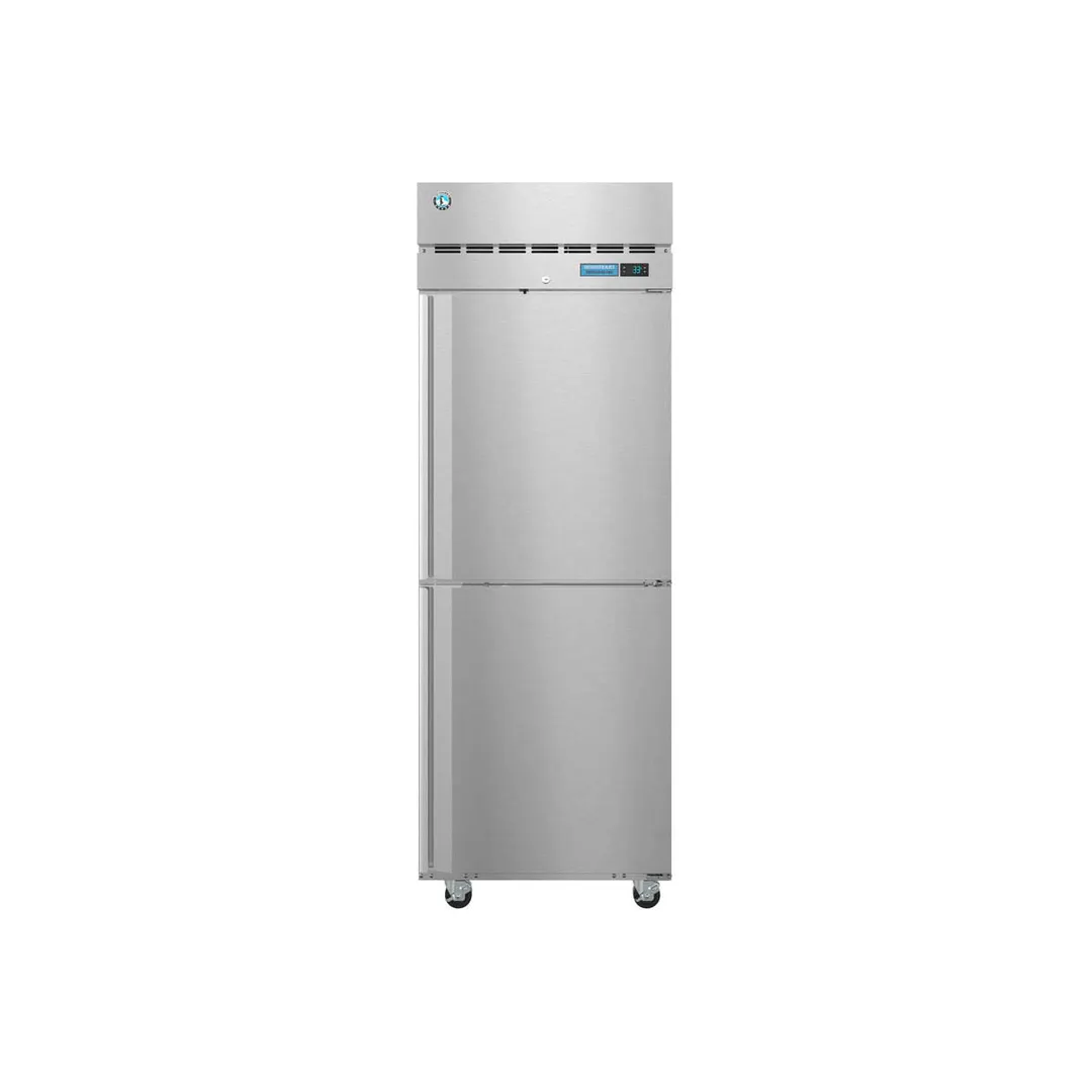 Hoshizaki R1A-HS 27" 1-Section Reach-In Refrigerator w/ Right Hinged Half Solid Door, All Stainless Steel, 23 cu. ft.