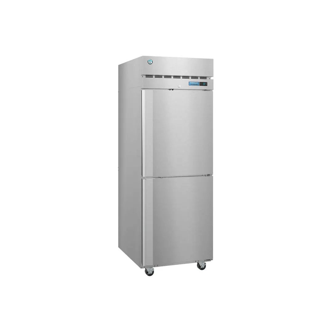 Hoshizaki R1A-HS 27" 1-Section Reach-In Refrigerator w/ Right Hinged Half Solid Door, All Stainless Steel, 23 cu. ft.