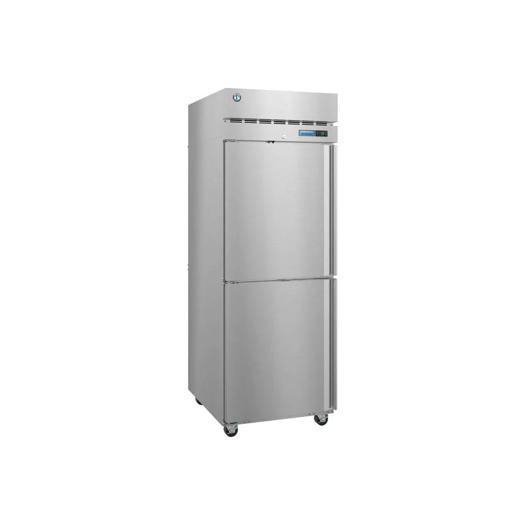 Hoshizaki R1A-HSL 27" 1-Section Reach-In Refrigerator w/ Left Hinged Half Solid Door, All Stainless Steel, 23 cu. ft.