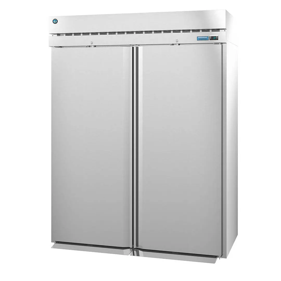 Hoshizaki RN2A-FS 68" 2-Section Solid Door Roll In Refrigerator, Self-Contained, 1 hp, 78 cu. ft.