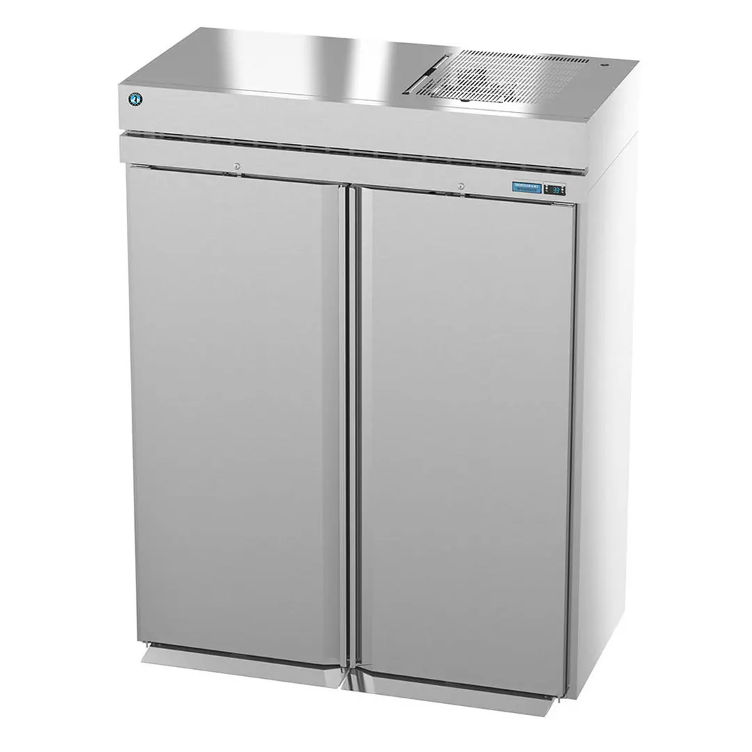 Hoshizaki RN2A-FS 68" 2-Section Solid Door Roll In Refrigerator, Self-Contained, 1 hp, 78 cu. ft.