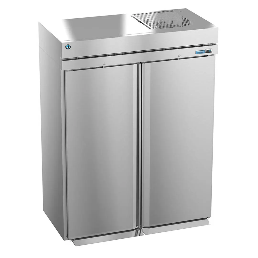 Hoshizaki RN2A-FS 68" 2-Section Solid Door Roll In Refrigerator, Self-Contained, 1 hp, 78 cu. ft.