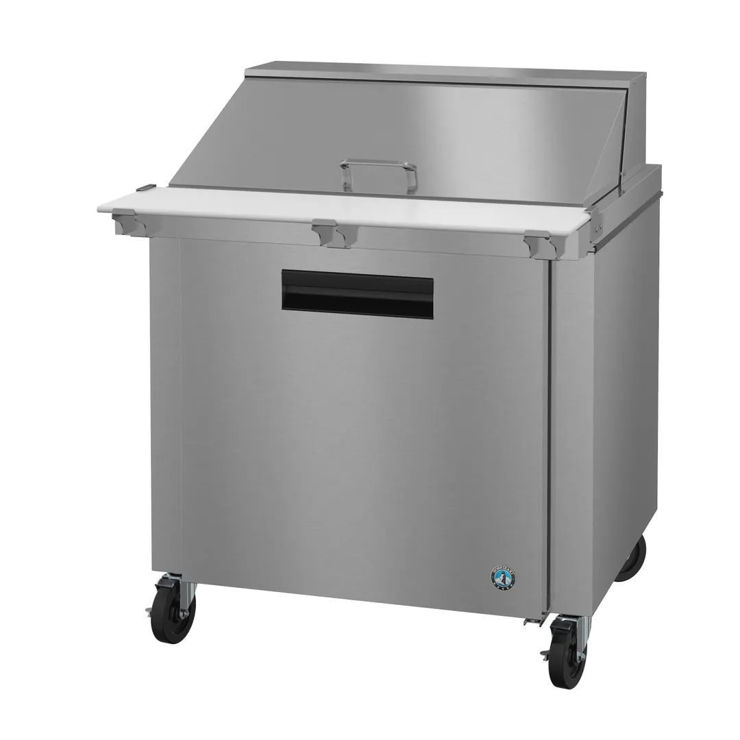 Hoshizaki SR36B-15M 36" One Section Mega Top Sandwich / Salad Prep Table w/ 1 Door, 15 Pans