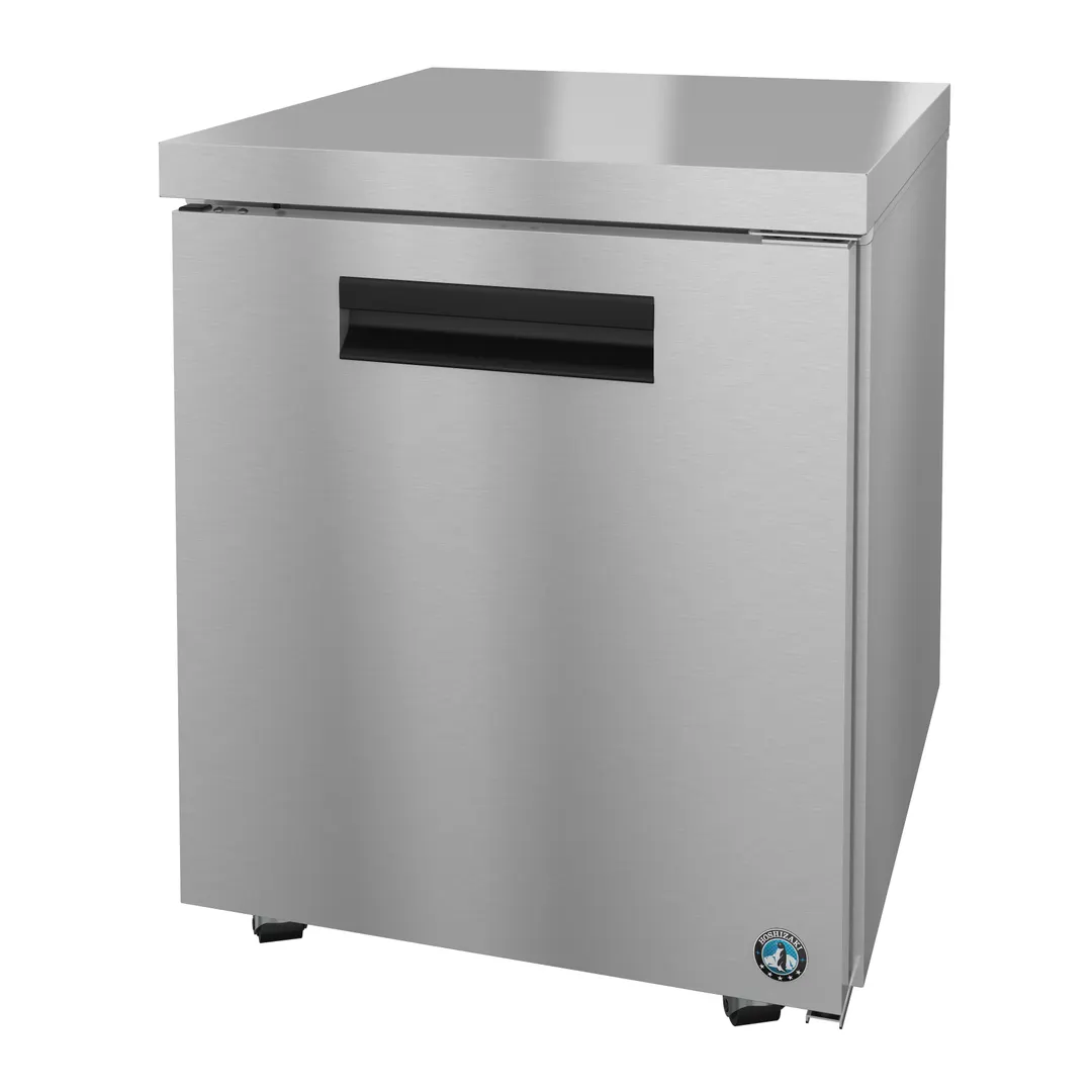 Hoshizaki UF27B-LP01 27" 1-Door Undercounter Freezer, Stainless Steel, 7.2 cu. ft., Lockable Door