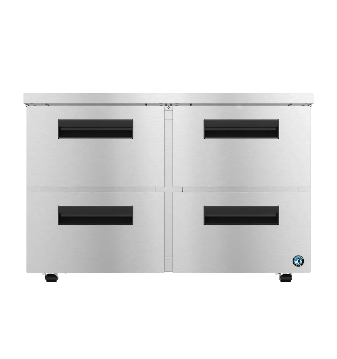 Hoshizaki UF48B-LPD4 48" 4-Drawer Undercounter Freezer Stainless Steel 12 cu. ft.
