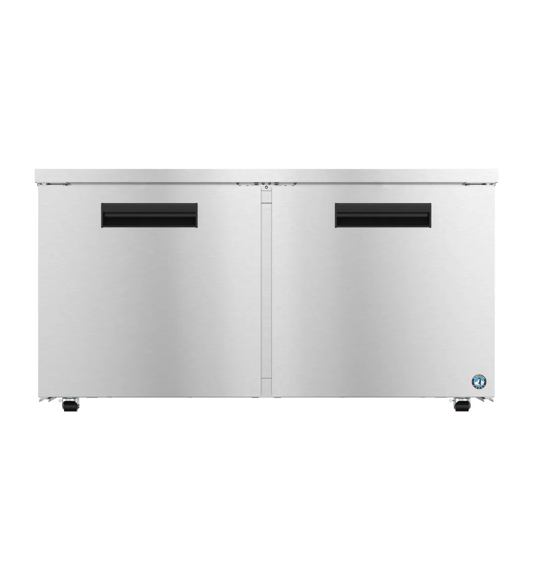 Hoshizaki UF60B-LP 60" 2-Door Undercounter Freezer, Stainless Steel, 15.1 cu. ft.