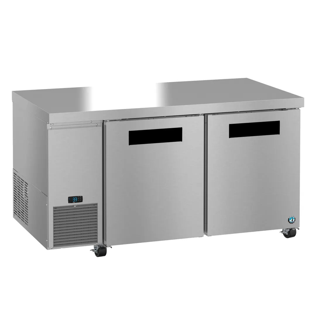 Hoshizaki ULF60B 60" 2-Door Undercounter Freezer, Stainless Steel, 17.22 cu. ft.