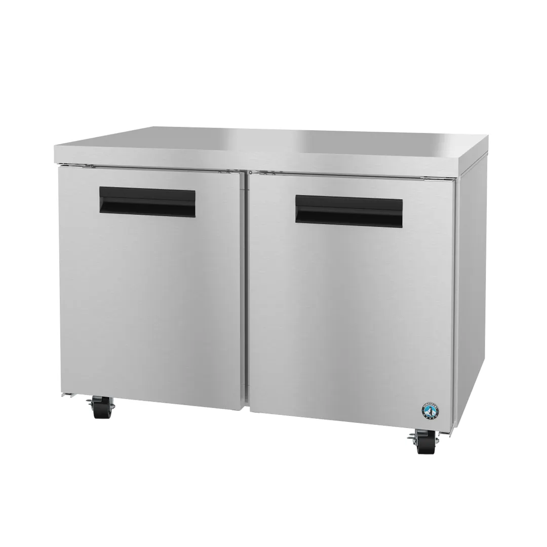 Hoshizaki UR48B 48" Two Section Undercounter Refrigerator w/ 2 Doors, 13.66 cu. ft.