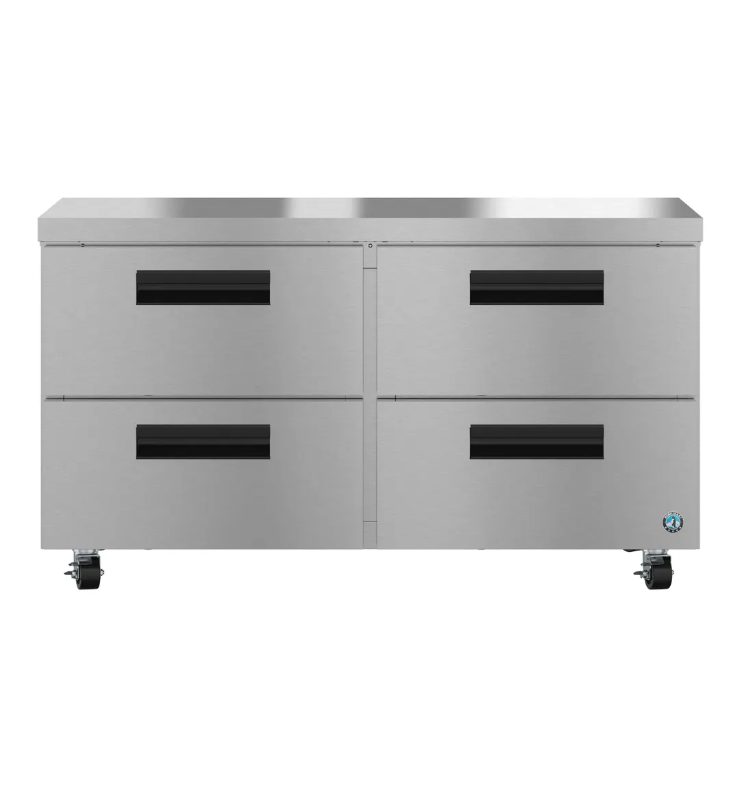 Hoshizaki UR60B-LPD4 60" 4-Drawer Undercounter Refrigerator, Stainless Steel, 15.1 cu. ft.