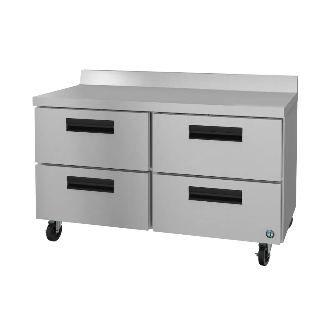 Hoshizaki WF48B-D4 48" 2-Section Worktop Freezer w/ 4 Drawers, 13.66 cu. ft.