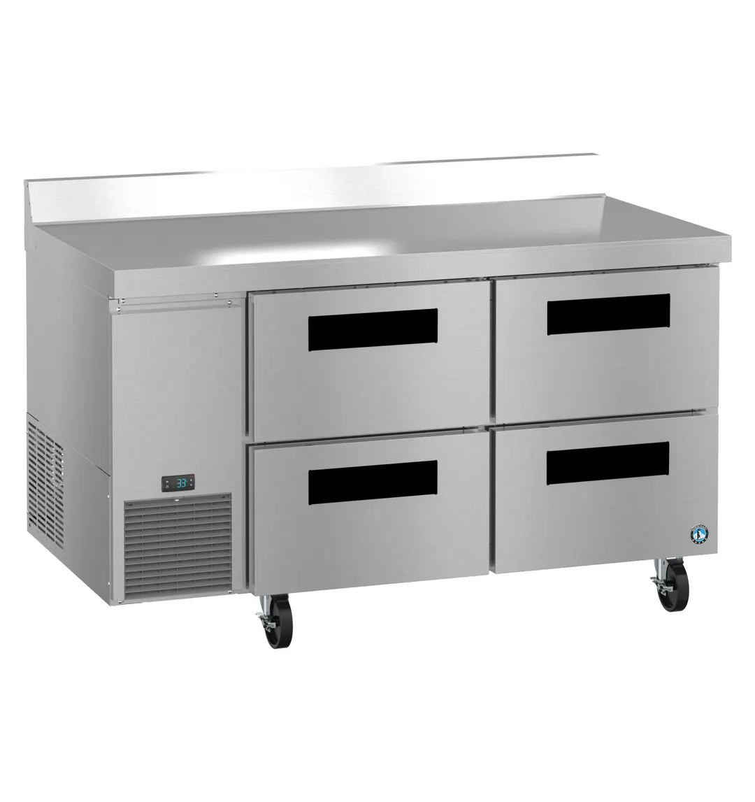 Hoshizaki WLR60B-D4 60" Two Section WorkTop Refrigerator, 4 Drawers, 17.22 cu. ft.