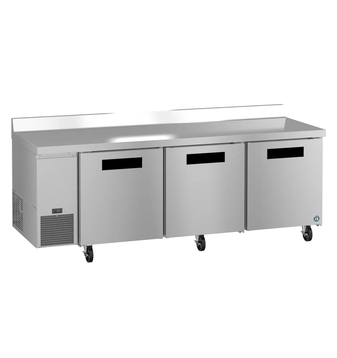 Hoshizaki WLR93B 93" Three Section WorkTop Refrigerator, 30.17 cu. ft.