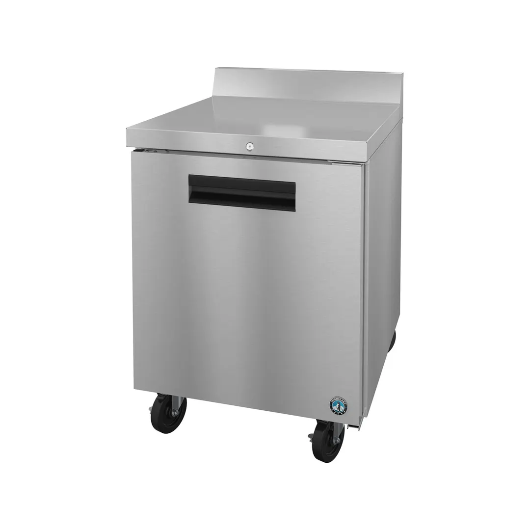 Hoshizaki WR27B 27" 1-Section Worktop Refrigerator w/ 1 Door, 7.21 cu. ft.