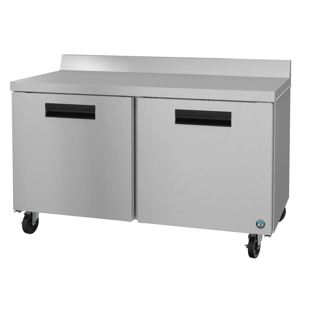 Hoshizaki WR60B-01 60" 2-Section Worktop Refrigerator w/ 2 Lockable Doors, 15.1 cu. ft.