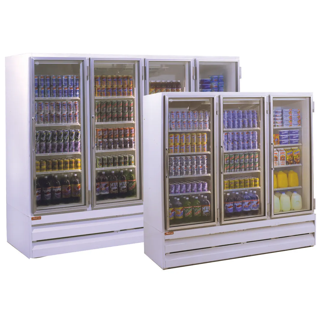 Howard-McCray GF102BM-FF 103" 4 Glass Door Freezer Merchandiser in White, 102 cu. ft.