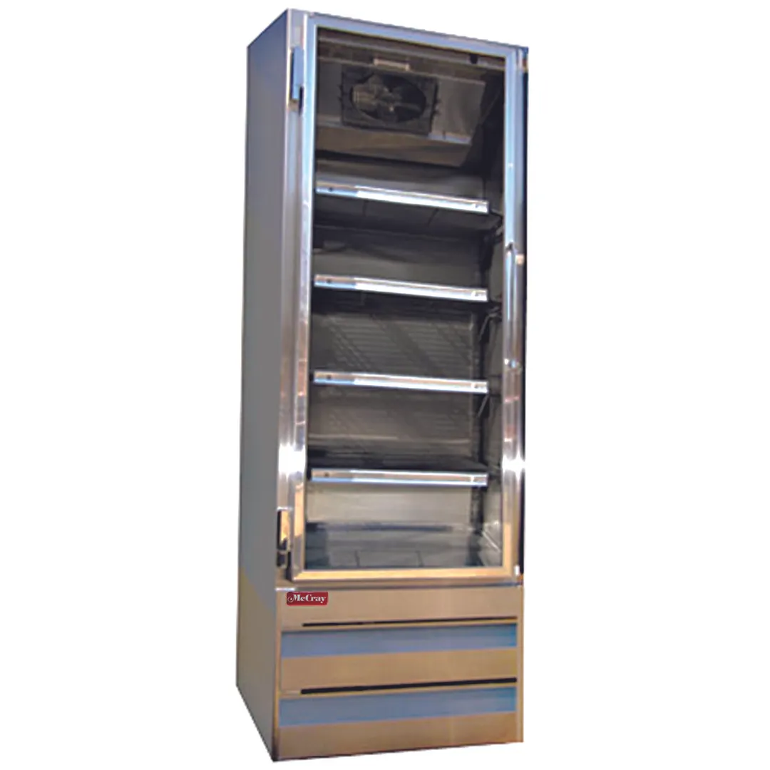 Howard-McCray GF19BM-S-FF 26" 1 Glass Door Merchandiser Freezer, Stainless Steel, 19 cu. ft.