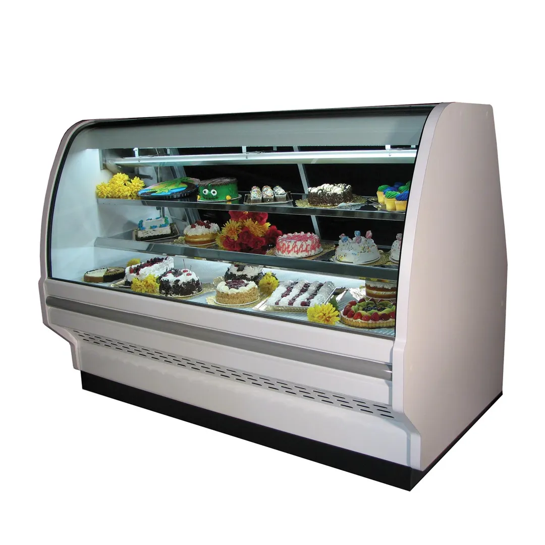 Howard-McCray R-CBS40E-4C-S-LED 52" Remote Refrigerated Bakery Display Case, Stainless Steel
