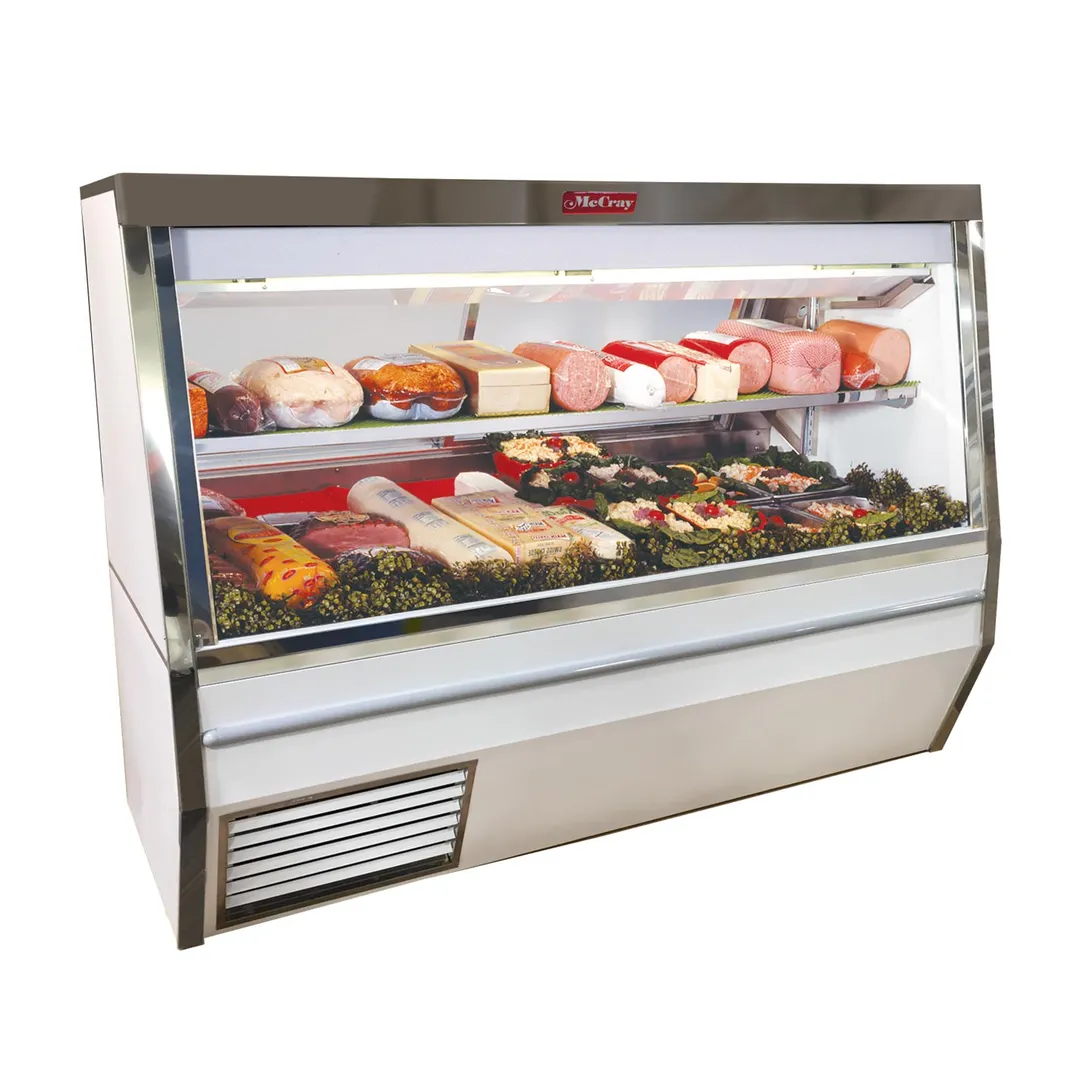 Howard-McCray R-CDS34N-6-LS-LED 72" Flat Refrigerated Deli Display Case