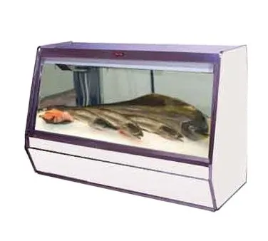 Howard-McCray R-CFS32E-4-BE-LED 50" Flat Refrigerated Seafood Display Case, Remote, Black