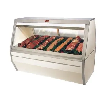 Howard-McCray R-CMS35-6-S-LED 71" Double Duty Flat Refrigerated Meat Display Case, Remote