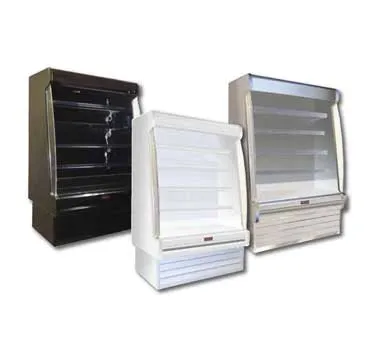 Howard-McCray R-OD35E-10S-LED 123'' Vertical Dairy Open Air Merchandiser in White, Remote