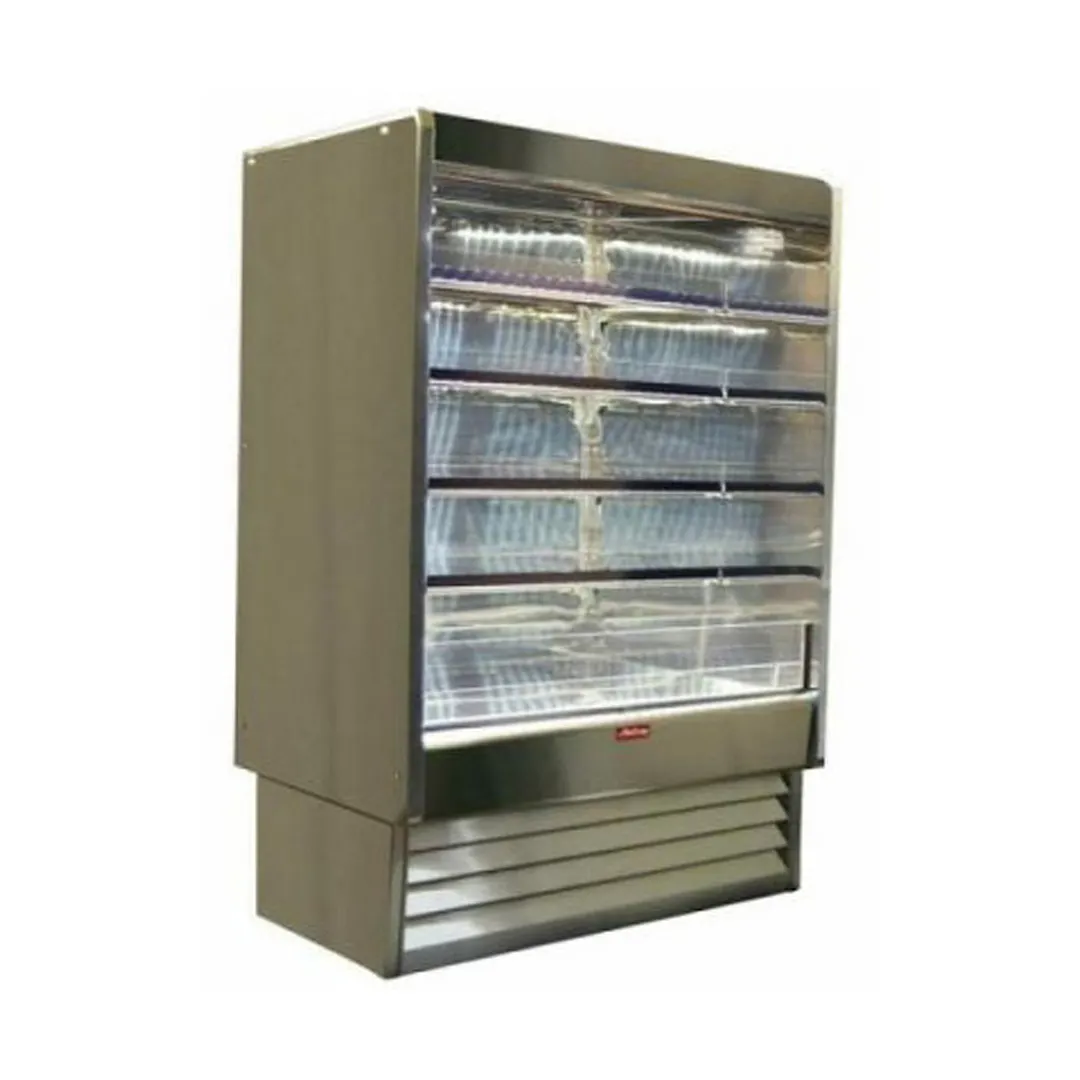 Howard-McCray R-OD35E-3-SW-S 39" Multi-Purpose Open Air Merchandiser, Stainless Steel, Remote