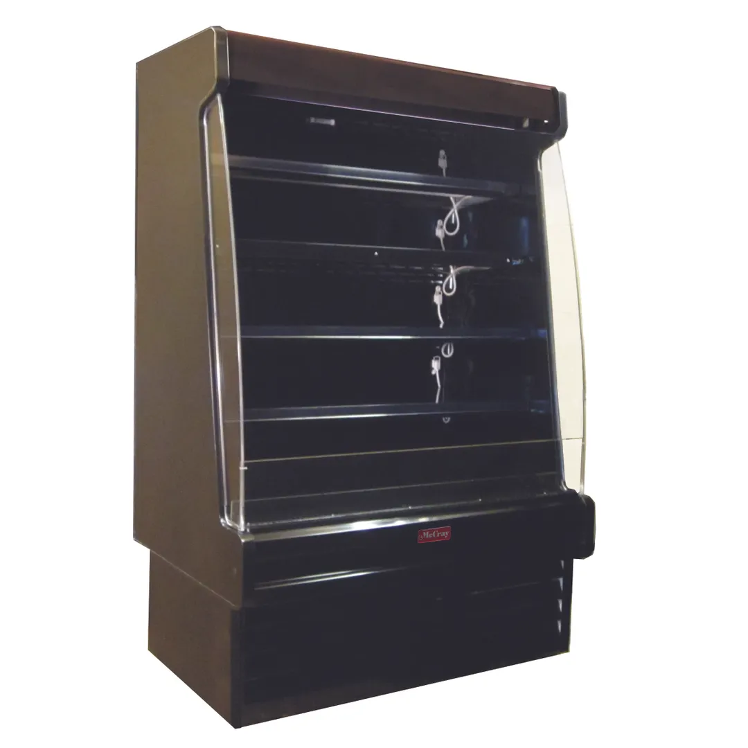 Howard-McCray R-OD35E-3S-B-SW 39" Multi-Purpose Open Air Merchandiser in Black